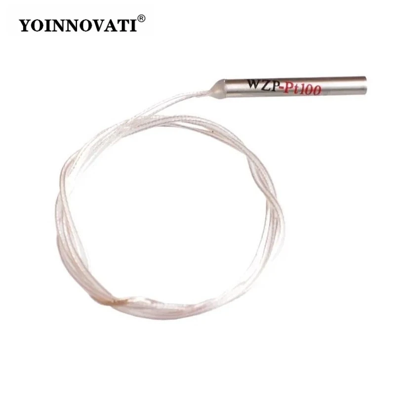 50CM PT100 Platinum Resister Temperature Sensor Detector Waterproof Temperature Probe -20~450 Celsius WZP-PT100