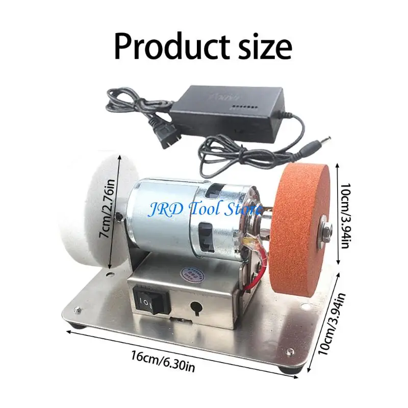 A2UD multiuso mini mini cintura da 100 w sander smerigliatrice desktop 6000 giri / minia variabile per applicazioni in legno