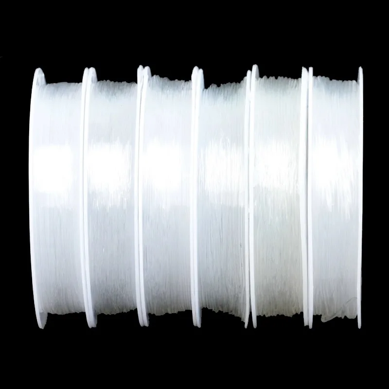1/5rolls Elastic Transparent Crystal Beading Thread Cords for Jewelry Making Bracelet DIY Beads Strong String Stretch Line Rope