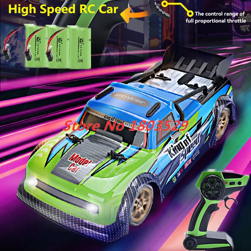 High Speed RC Spray Drift Racing Car 2.4G 4wd RC Spray Racing Car  Competitive Modified Toys Gift Simulation Spray Vehical Gift