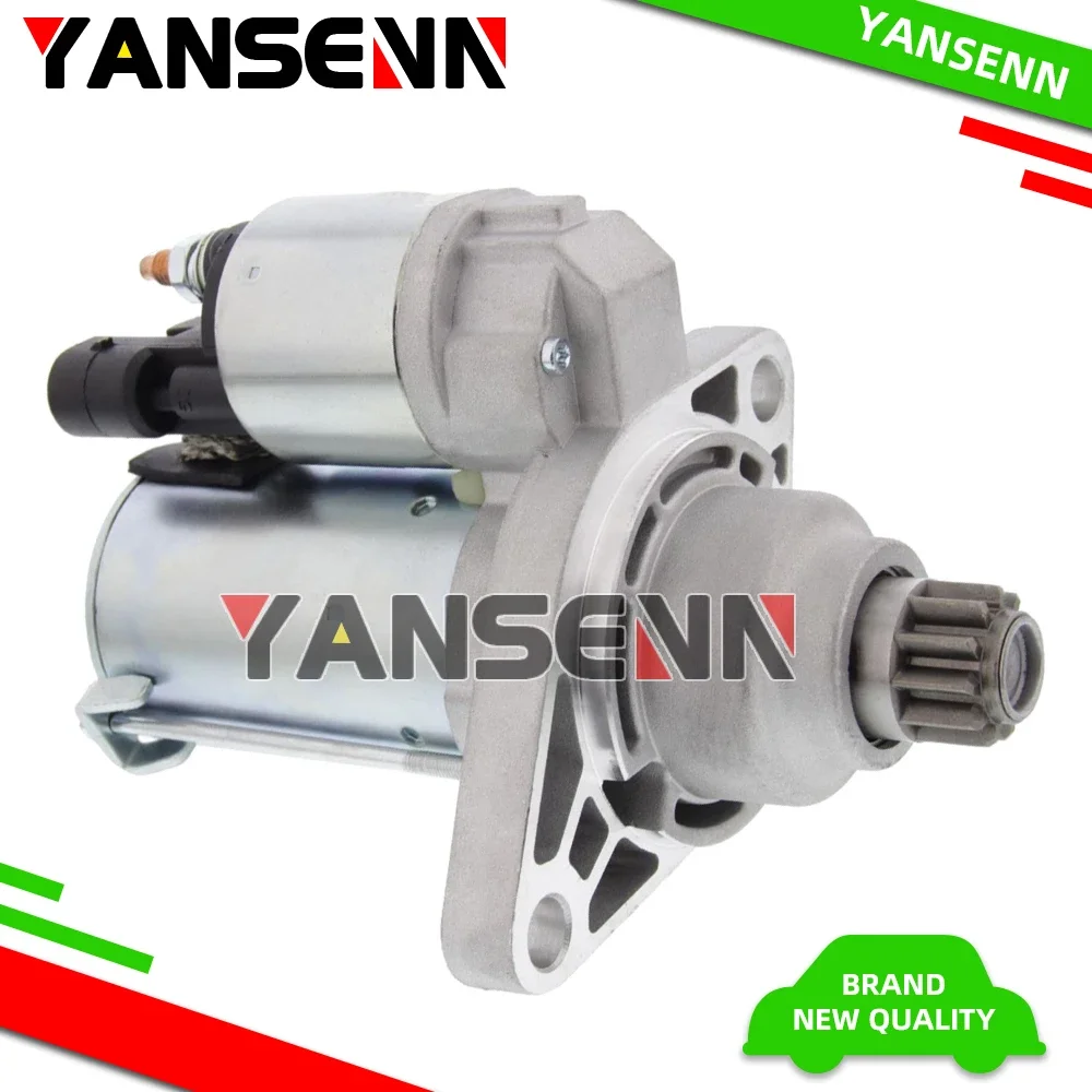 

1.1KW 12V Starter Motor for Audi Seat Skoda Volkswagen petrol engine 1.2 1.4 0AM911023K 0AM911023KX 0AM911023T 0AM911023TX