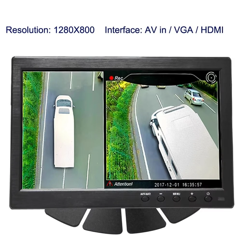 Car/Truck / Bus Display 1280X800 TFT 10 Inch HD Car
