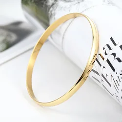 Stainless Steel 3 Color Love Luxury Brand Lover Gold Bracelet For Women Gift Fashion Bangle Silver Jewelry Free Shipping 2024