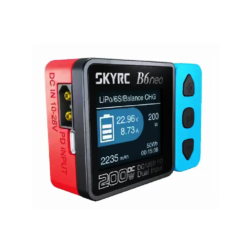 Original SkyRC B6 neo Lipo Battery Balance charger AC 80w DC 200W Multi-Function Smart PD PCH-150 charging Dock