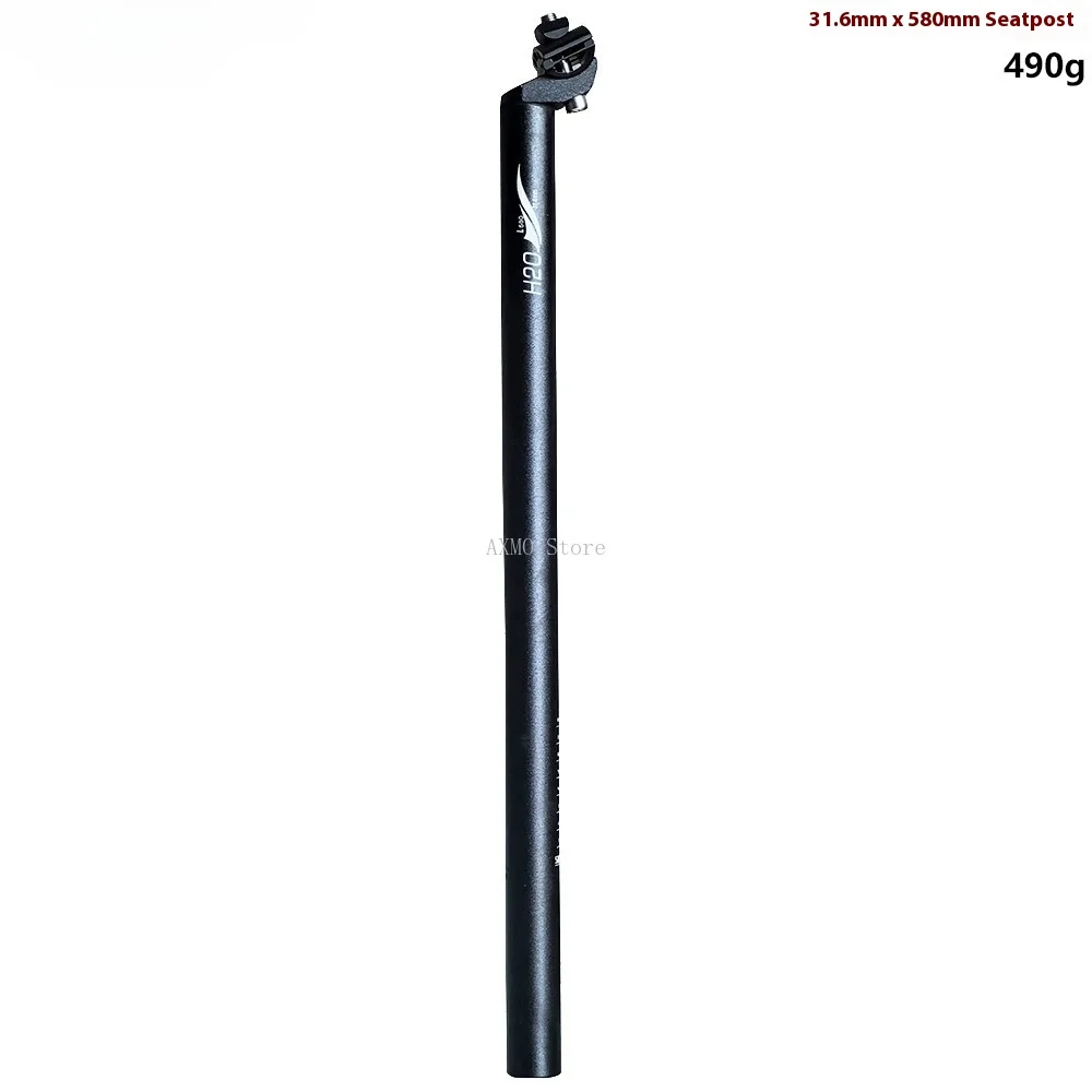 MTB Bicycle Extended Seat Post 31.6*580mm Road Bike Seat Tube Superlight Seat Post Saddle Tube MTB Bicycle Accessoreies