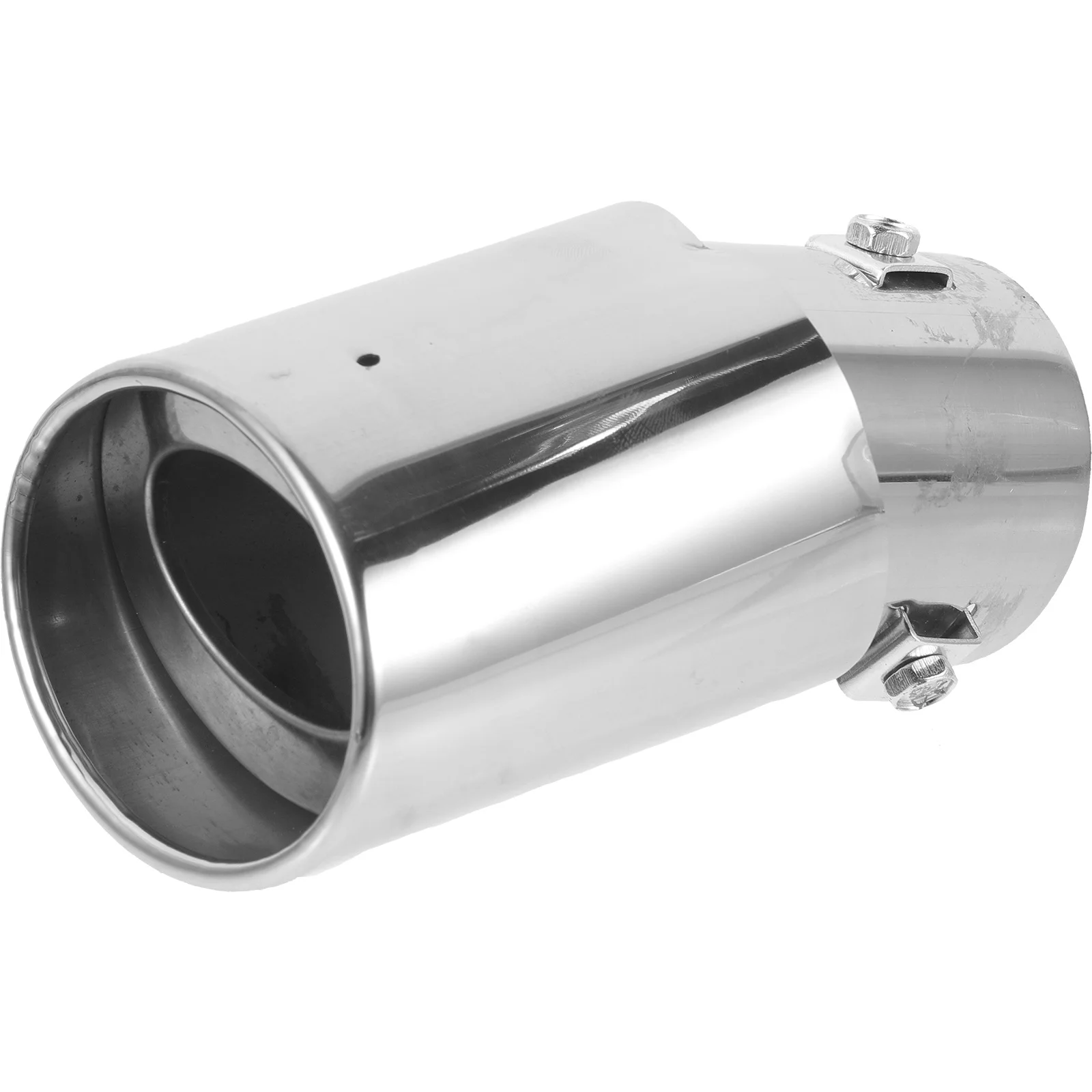 

Motorcycle Exhaust Tip Stainless Steel Modified Car Tailpipe Durable High-Temp Resistant Pipe For Motorcycle Car Upgrade Repair