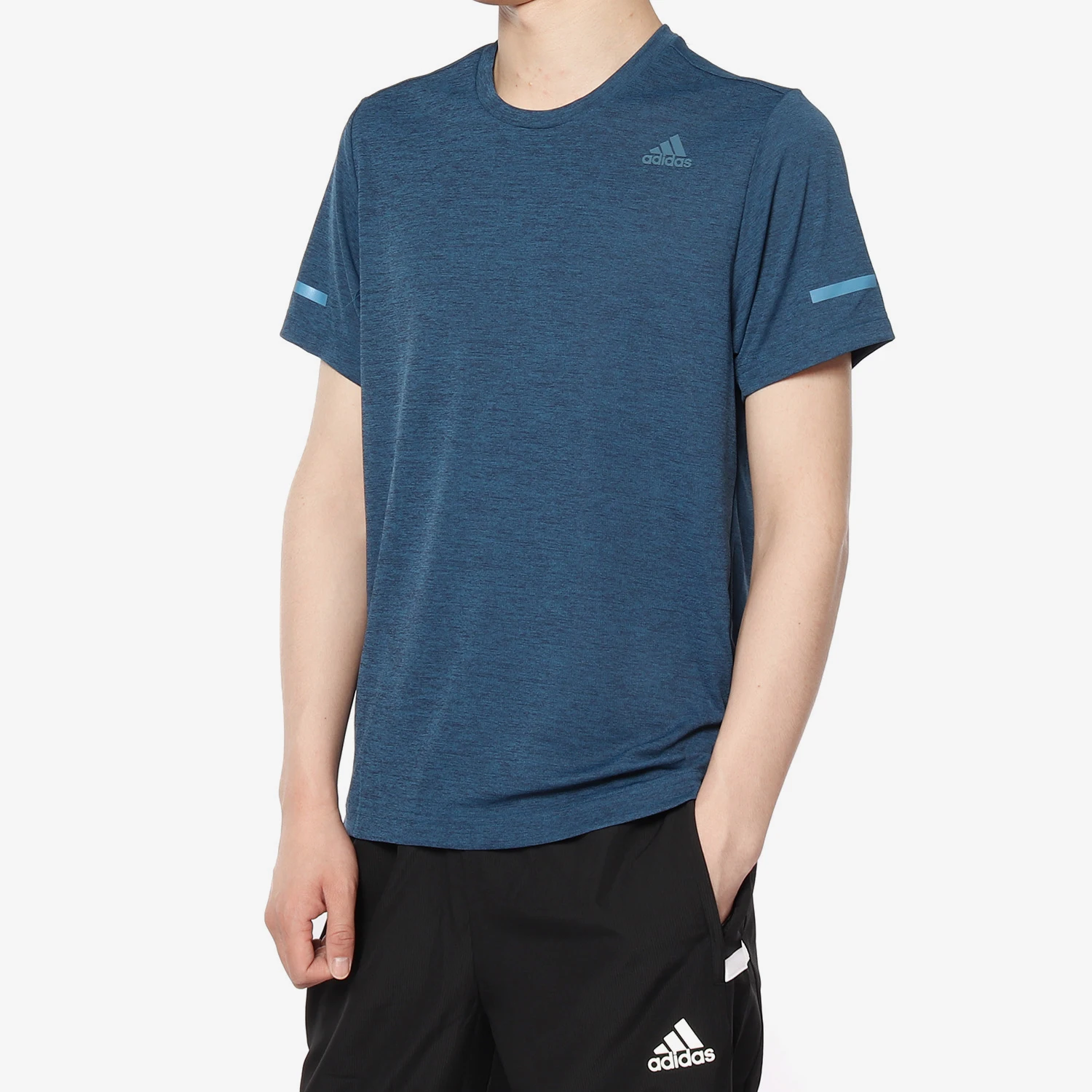 Adidas genuine men's summer breathable sweat wicking sports short sleeved T-shirt EI6391