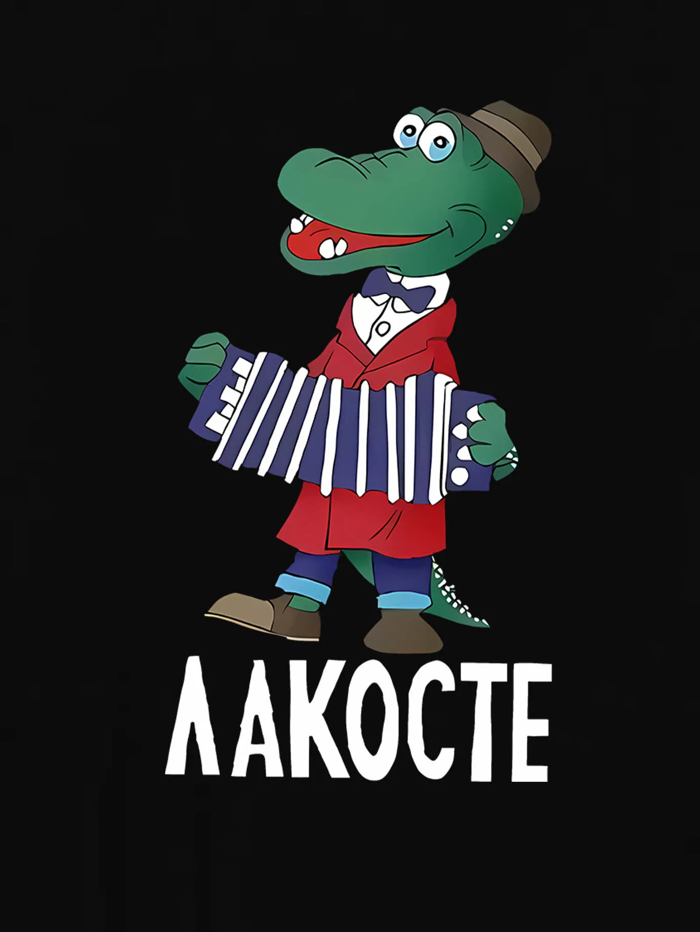 Instrumento criativo padrão de crocodilo impresso feminino elegante em torno do pescoço manga curta, simples casual esportes camiseta