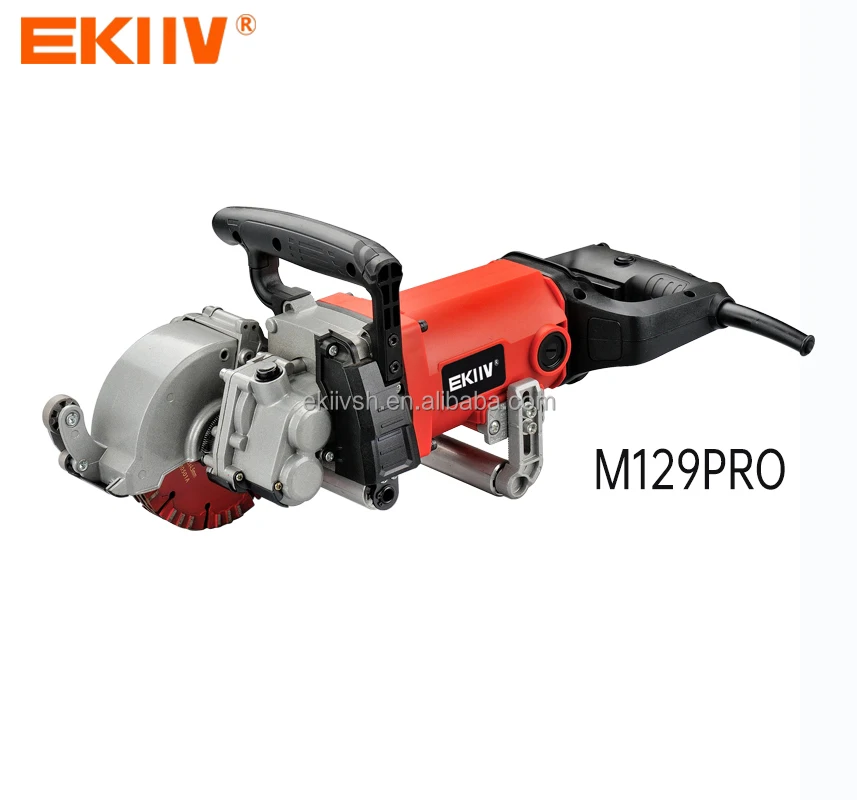 EKIIV M129Pro Electric Concrete Cutter Wall Groove Cutting Machine New Design Wall Cutter Wall Chaser Machine