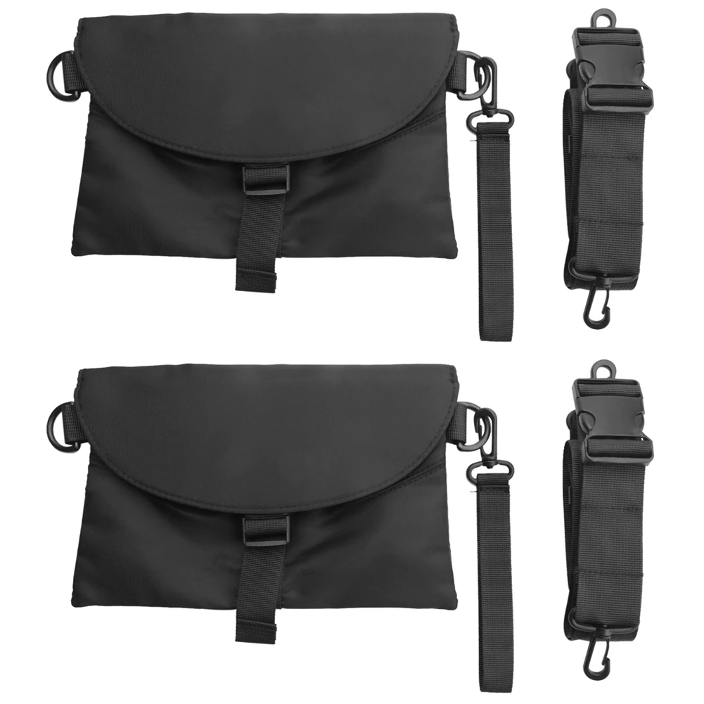 

ABRT-2X Men Messenger Bag Pack Nylon Waterproof Casual Men's Shoulder Bag Black Functional Zipper Bag Crossbody For Male