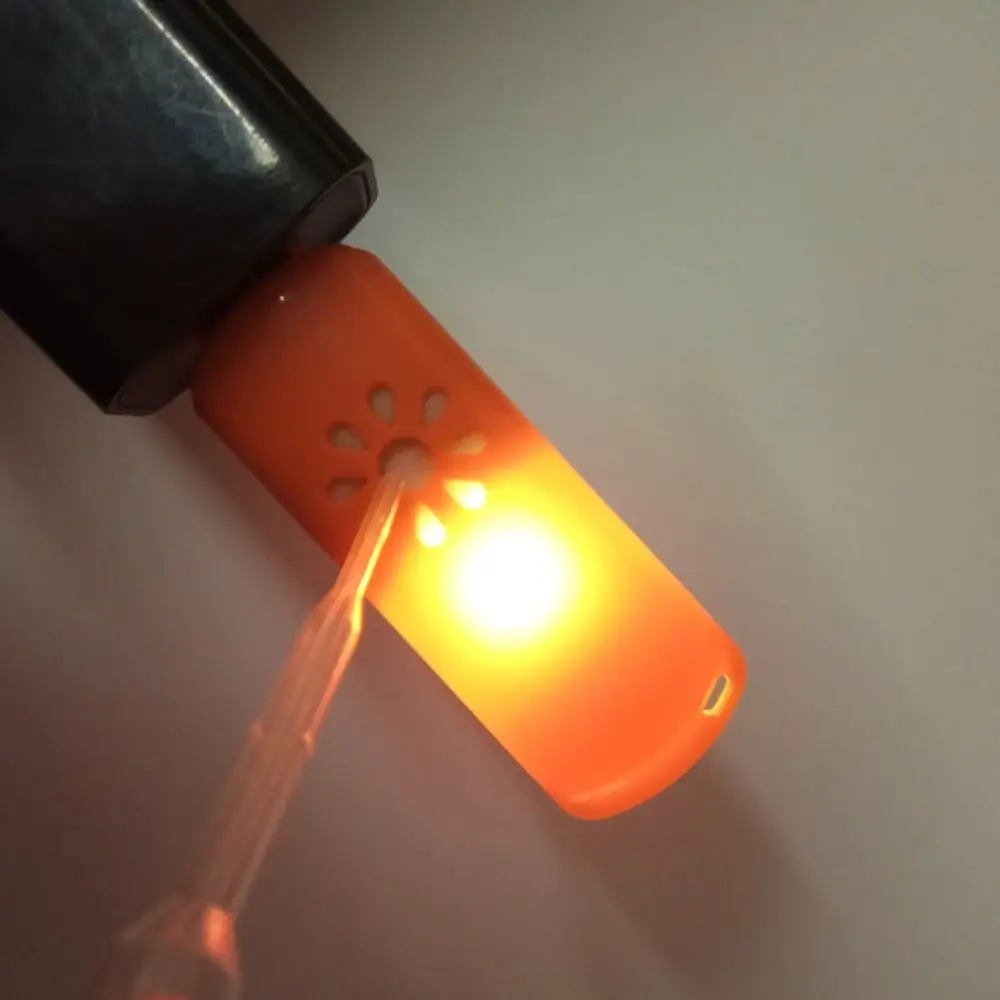 Refillable USB Powered USB Diffuser Plastic LED Light USB Aroma Portable Mini Size Essential Oil Diffuser For Car