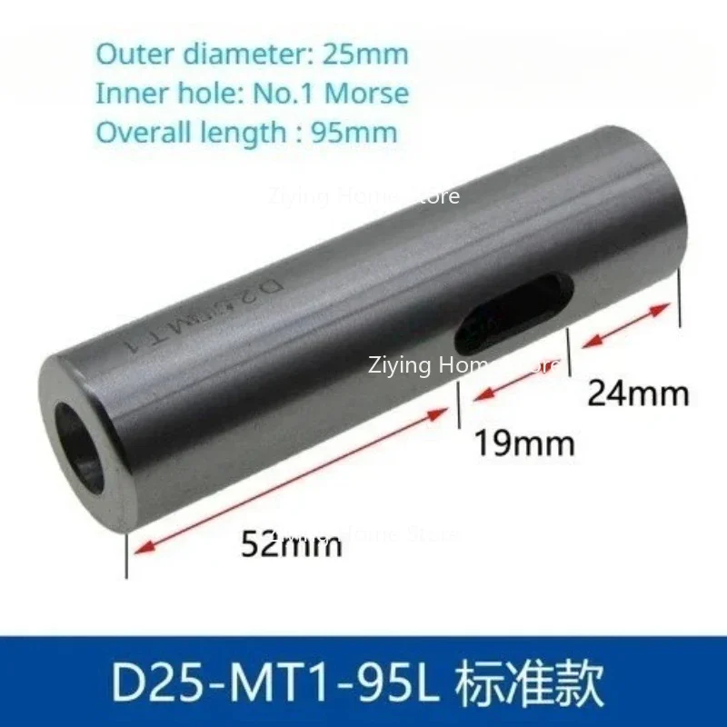 1pc Outside Shank Transfer To Inner Taper Drill Sleeve Morse Tapper 1 2 3 Straight Reducer Variabl