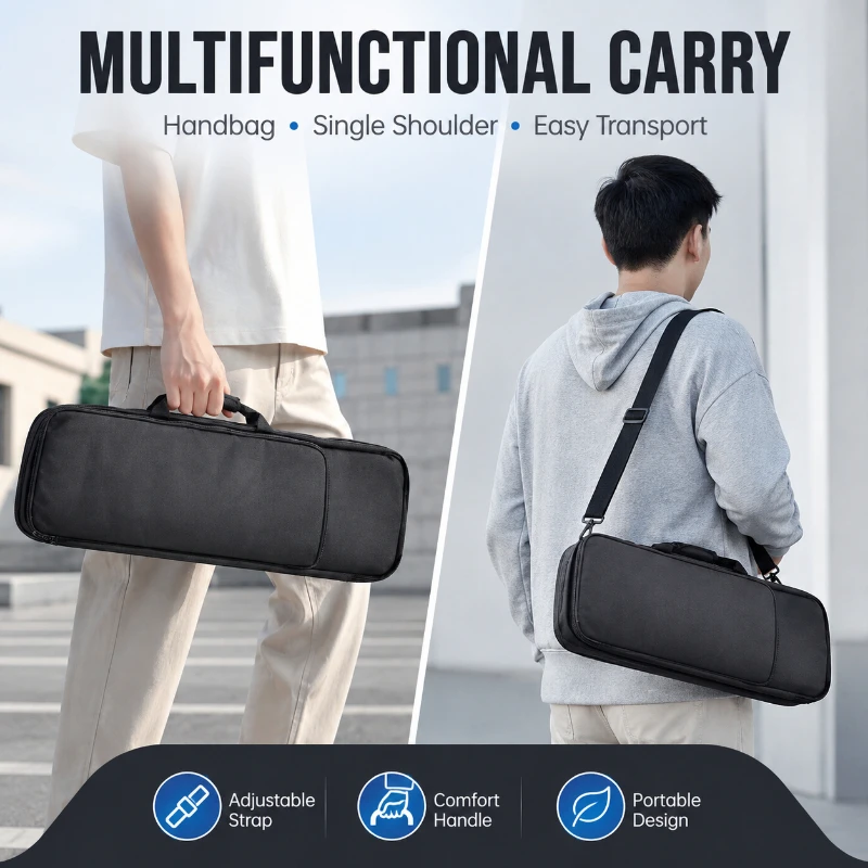 Adjustable Strap Long Storage Bag Oxford Waterproof Outdoor Handbag Single Shoulder Backpack For Fishing Rod Tripod Organizer