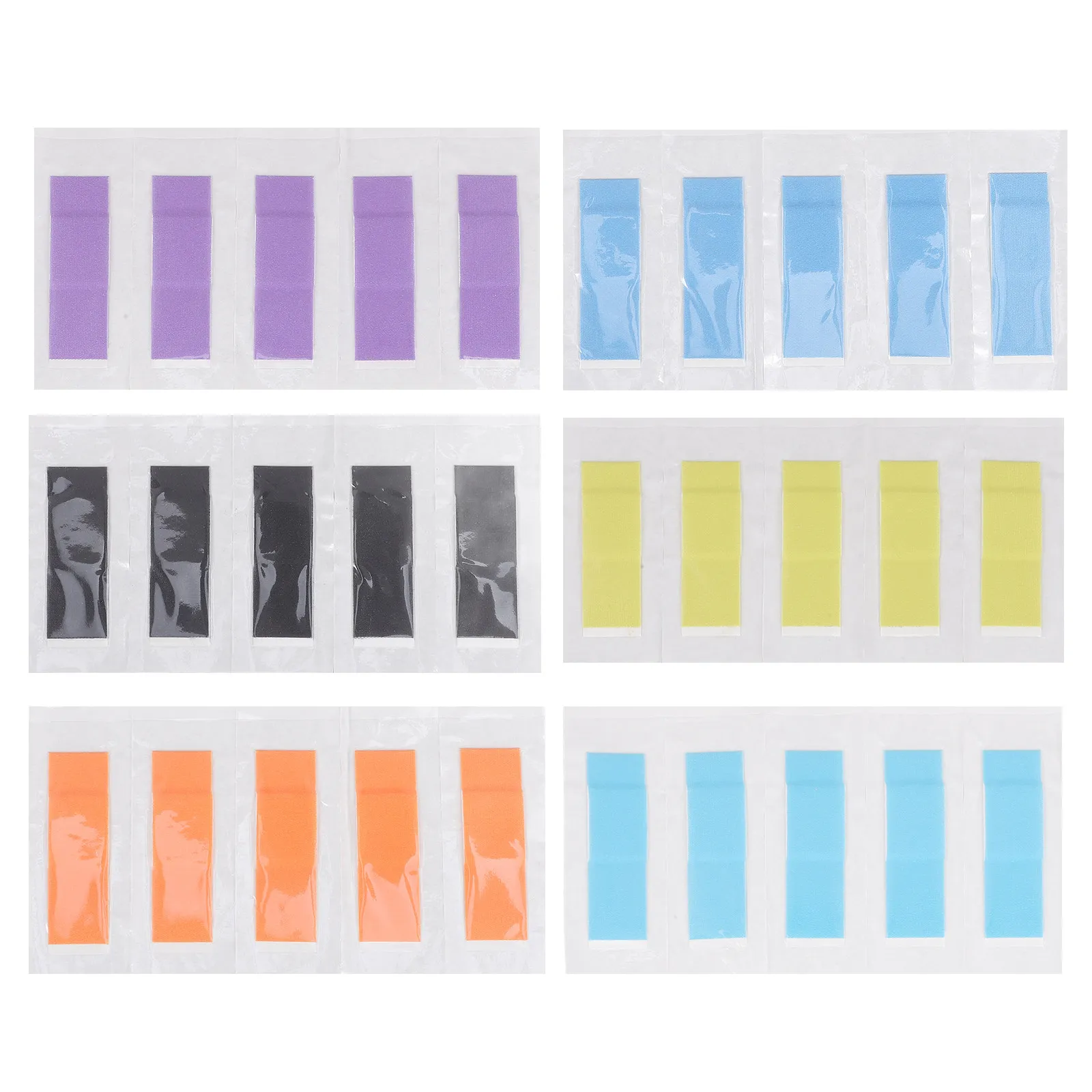 30Pcs Elastic Adhesive Bandages Breathable Waterproof Flexible Fabric Wound Patches Knuckle Finger Joint Fingerprint Care Small