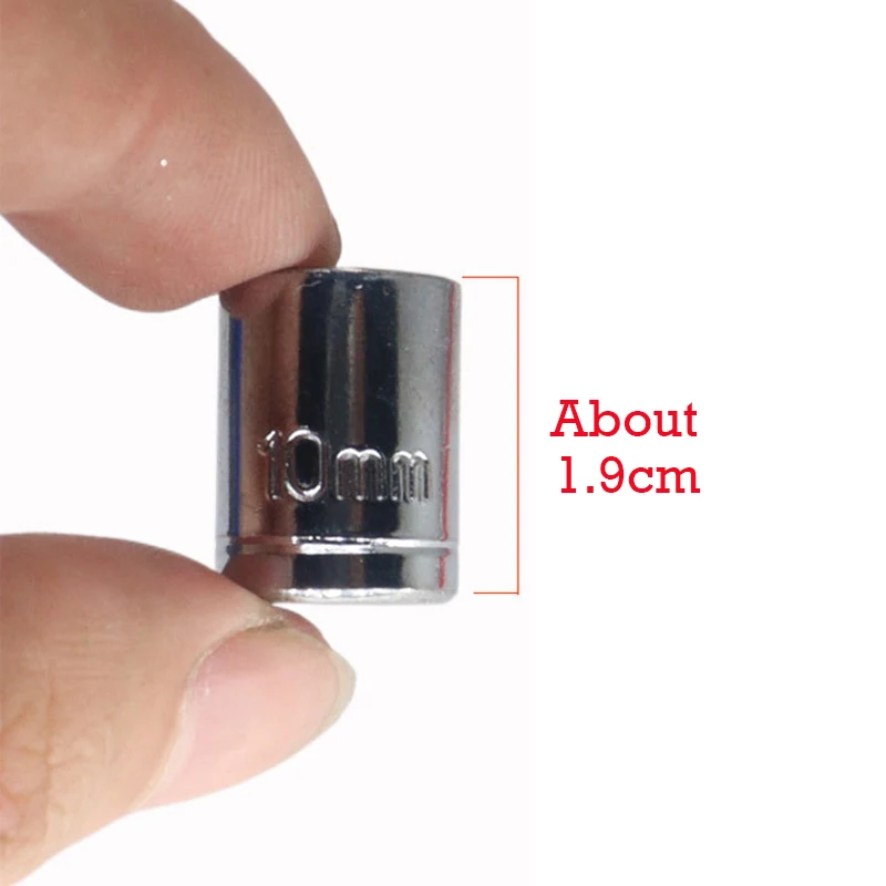 Juego de adaptador de enchufe de taladro de alta dureza, herramienta de reparación manual, accesorios de taladro eléctrico, 9 piezas, 5-13mm, Hexagonal, 1/4 pulgadas