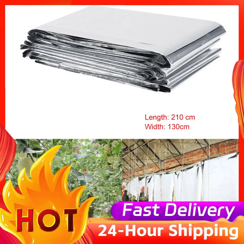 PETP Reflective Film Increase Plant Growth Healthy  Graceful Plants Garden Greenhouse Covering Foil Sheets 210x120cm