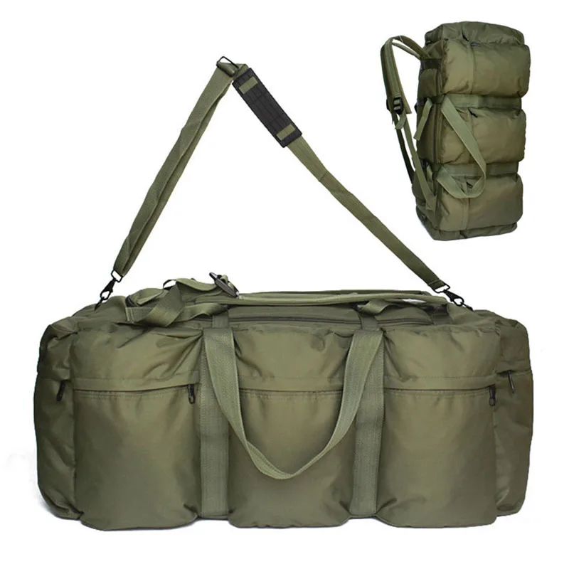 Imagem -02 - Mochila Tática Militar de Camuflagem para Homens Capacidade Super Grande Bolsa de Armazenamento de Acampamento Bolsa de Viagem 100l Impermeável ao ar Livre