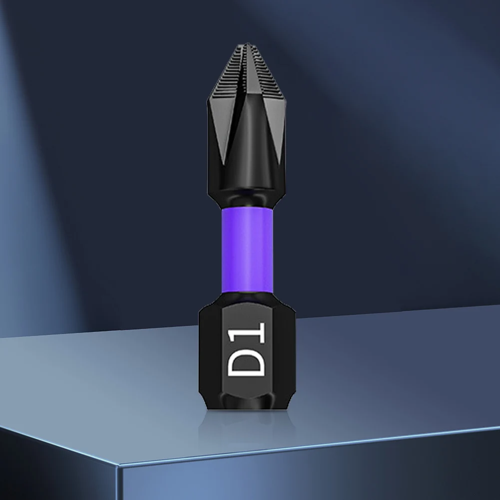 

Anti-Shock Batch Head Metal D1 Impact Driver Bit Set Adjustable Length Professional Hex Bit Set for Electric Screwdriver/Drill