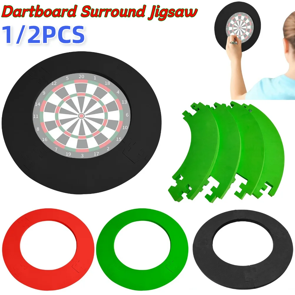 EVA Dart Board Ring Lightweight Wall Dart Backboard Ring Removable Dartboard Wall Surround Dartboard Surround Ring for Dartboard