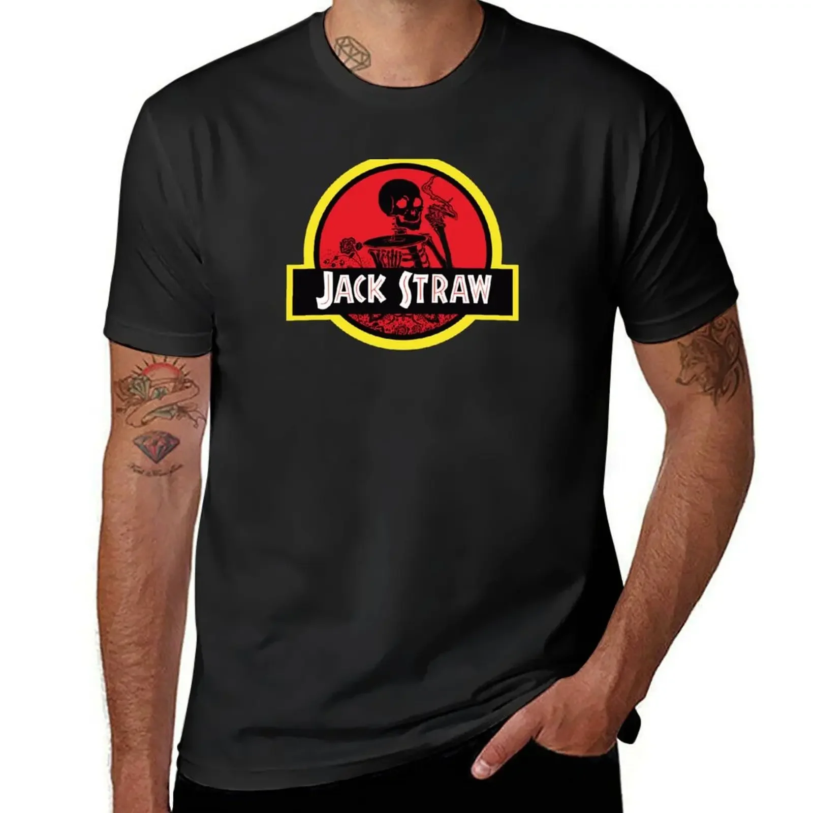 Jack Straw T-Shirt cute tops vintage boys whites tees men workout shirt