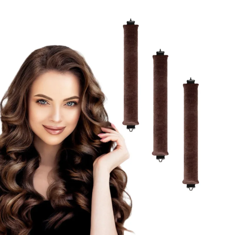 3 Rubber Heat Free Curling Iron Hair Accessories Beauty Curlings Products Curling Iron Sleep Hair Stylist Tools Hair Foam Curls