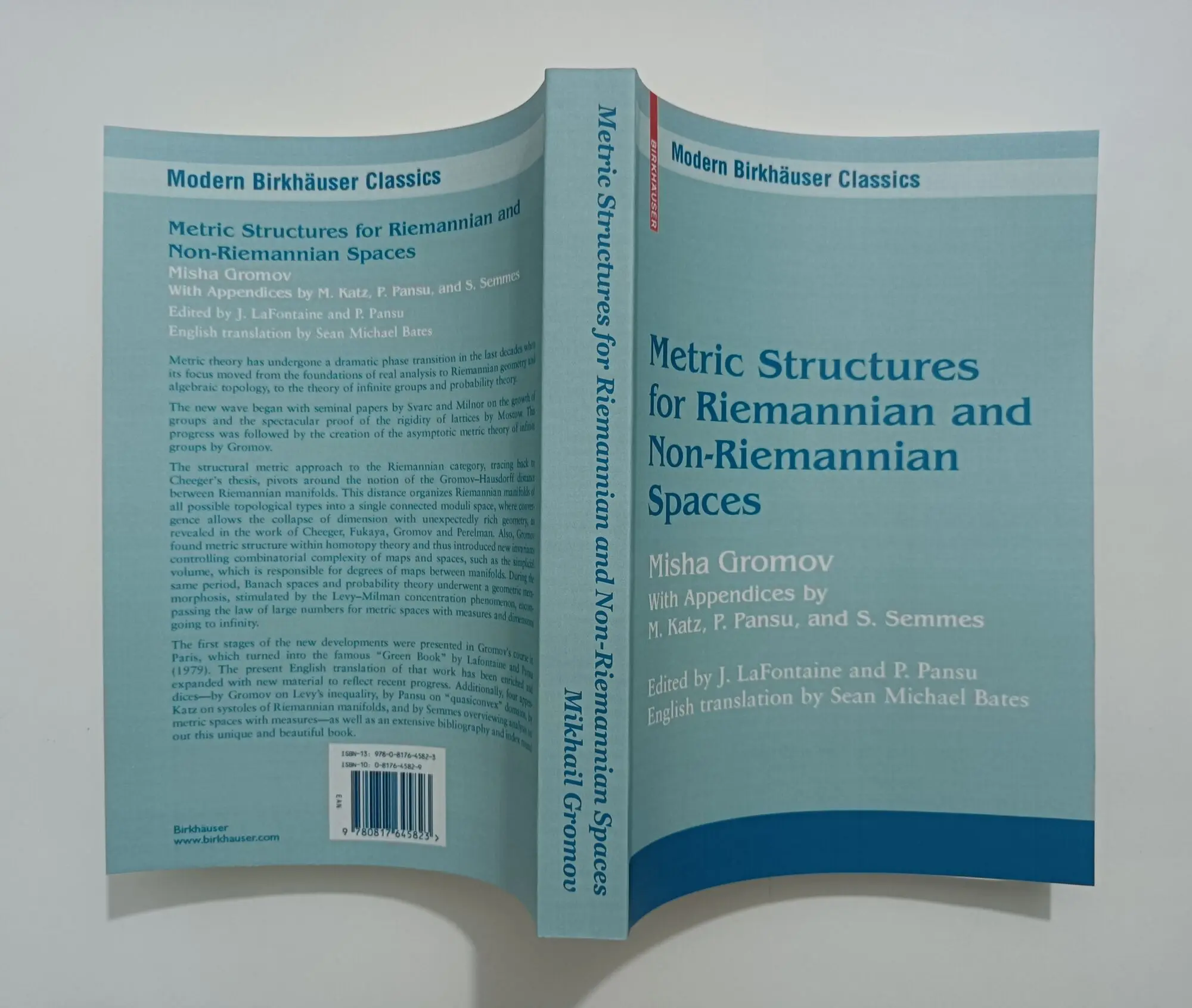 

Metric Structures For Riemannian And Non-Riemannian Spaces