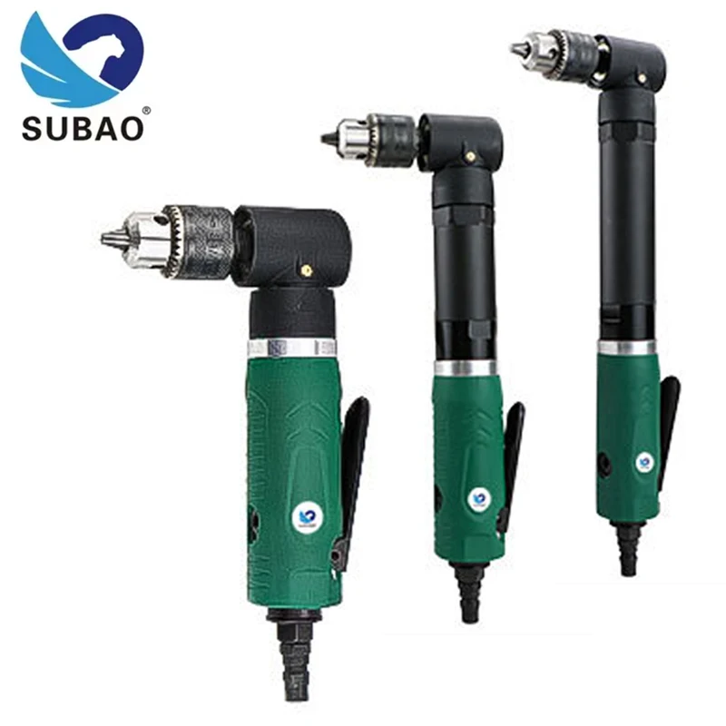 90 Degree Bend Air Drill, Low-speed Extended Pneumatic Drill For Tight Space Drilling