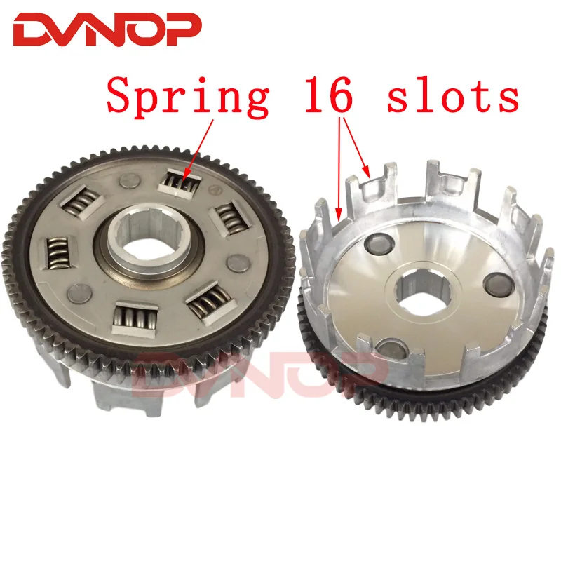 Motorcycle  6pcs Friction DIsc Center Outer Clutch Assy for CG150 CG175 CG200 CG250 Tricylcle Buggy ATV