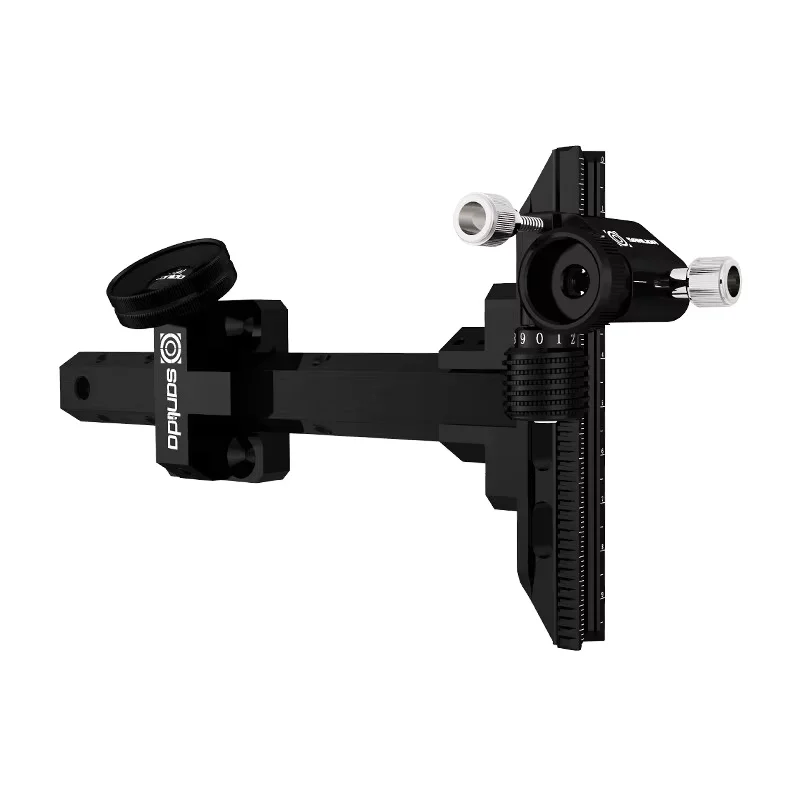 

Sanlida Archery X9 Compound Sight 6" Carbon Bar Easy Adjustment Bow Accessories Target Archery