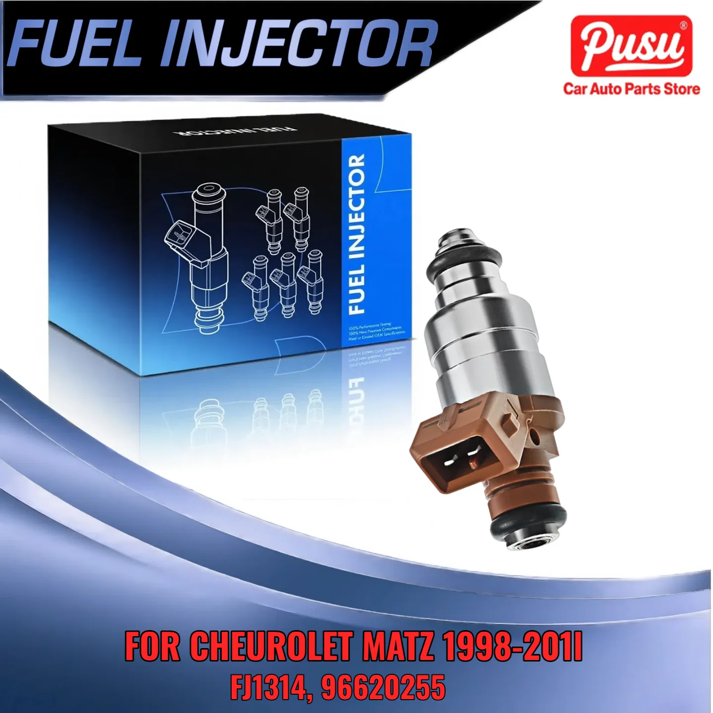

For Matiz 1.0L Engine 1pc Fuel Injector Replacement for Chevrolet 2011 2015 Pontiac 2004 2010 Part FJ1314