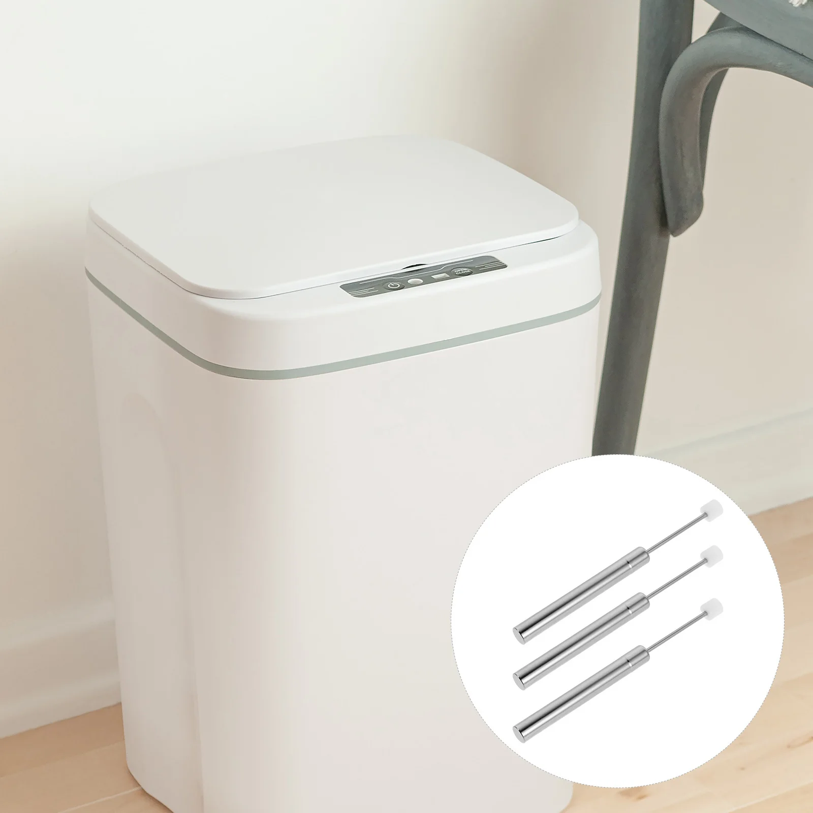 

6Pcs Trash Can Damper Hydraulic Silent Rebound Soft Close Mechanism for Kitchen Bathroom Office Noise Reduction Slow Closing