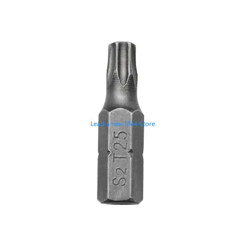 Y55E 25mm Screwdriver Bit Repair Tools Screwdrivers Torx Shank Drill Bit For Power Household Hand Tools Replacement