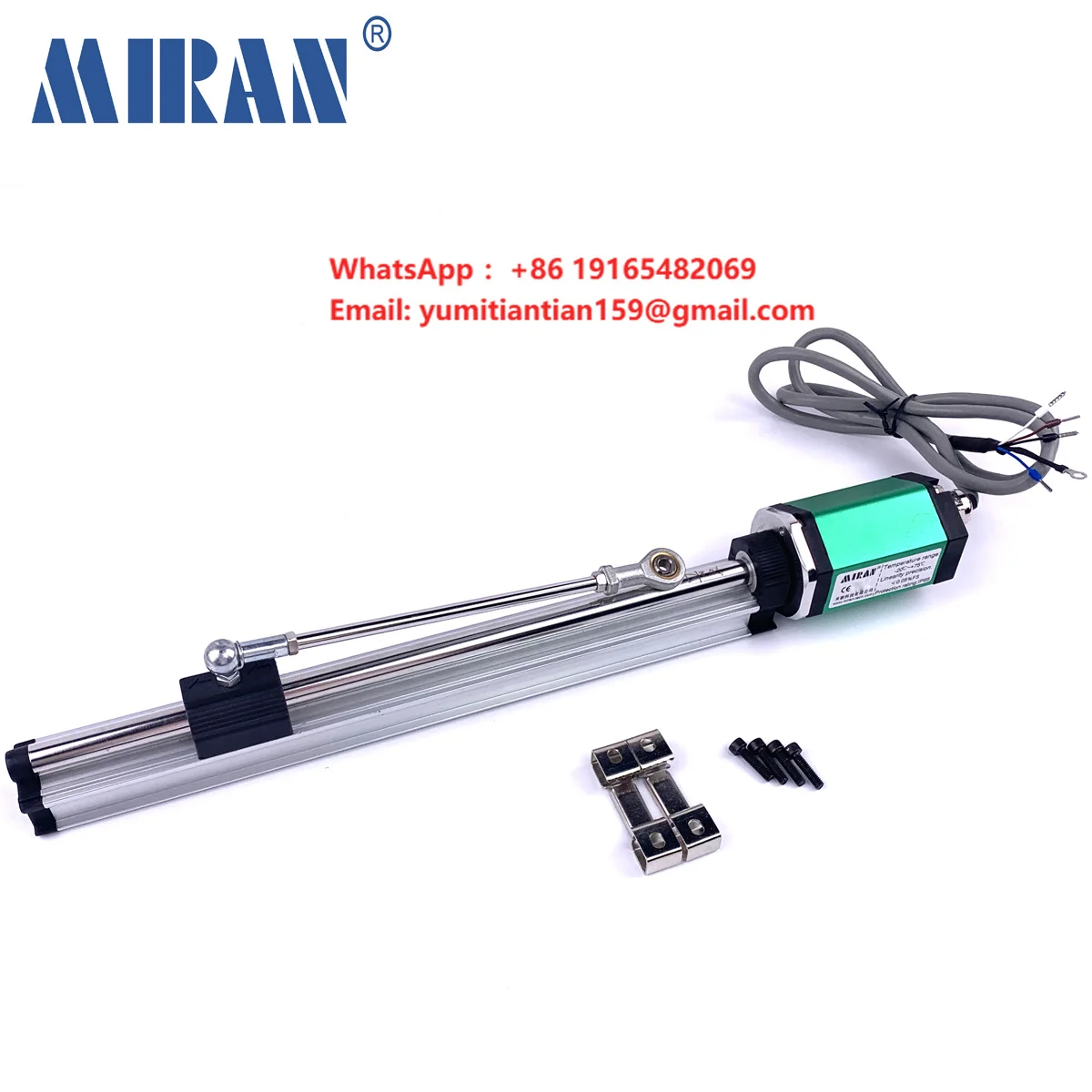 Miran MTF-900mm Slider High Precision Magnetostrictive Displacement Transducer Magnetistrictive Linear Potentiometer Sensor