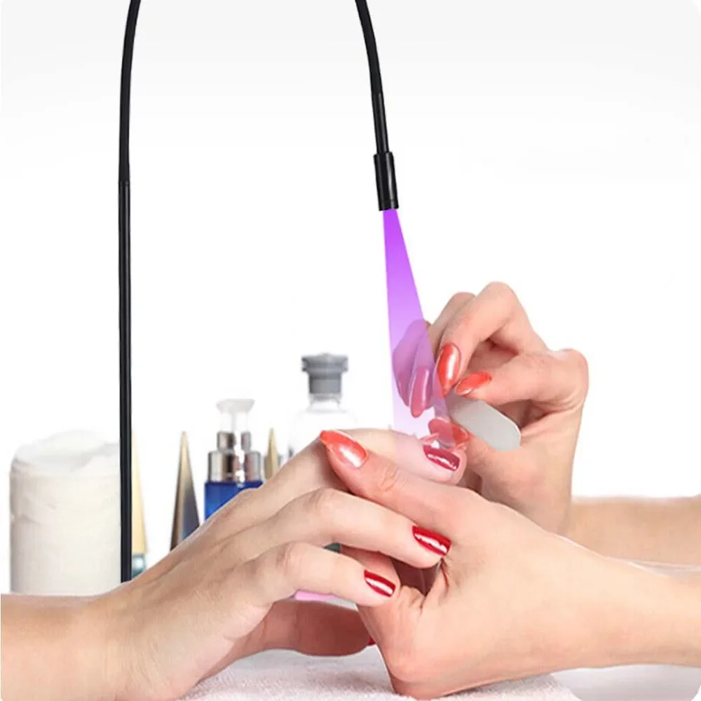 USB УФ-ультрафиолетовый свет светодиодный УФ-клей для отверждения красоты ресниц накладные ресницы прививка ног ступенчатый переключатель торшер