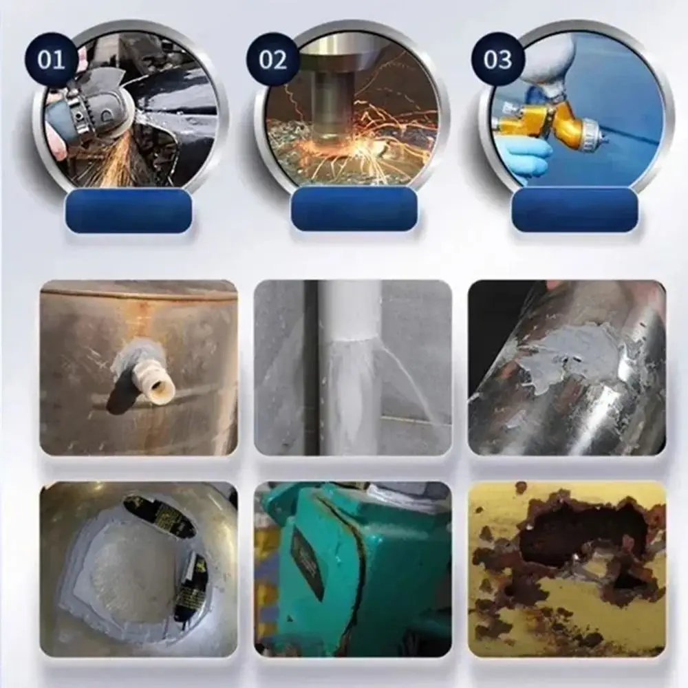 50ml Metal Casting Repair Adhesive Adhesion Multifunctional Casting Adhesive High-Strength Bond