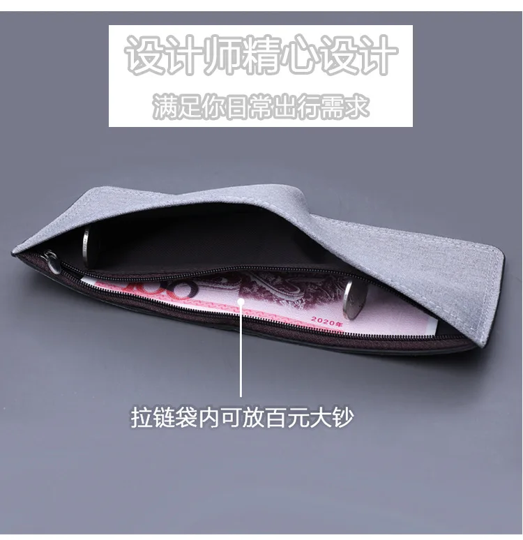 South Park Men Short Wallet Funny Cartoon Canvas Coin Purse Foldable Billfolds Multiple Card Slots ID Card Holder Buckle Wallets view 6