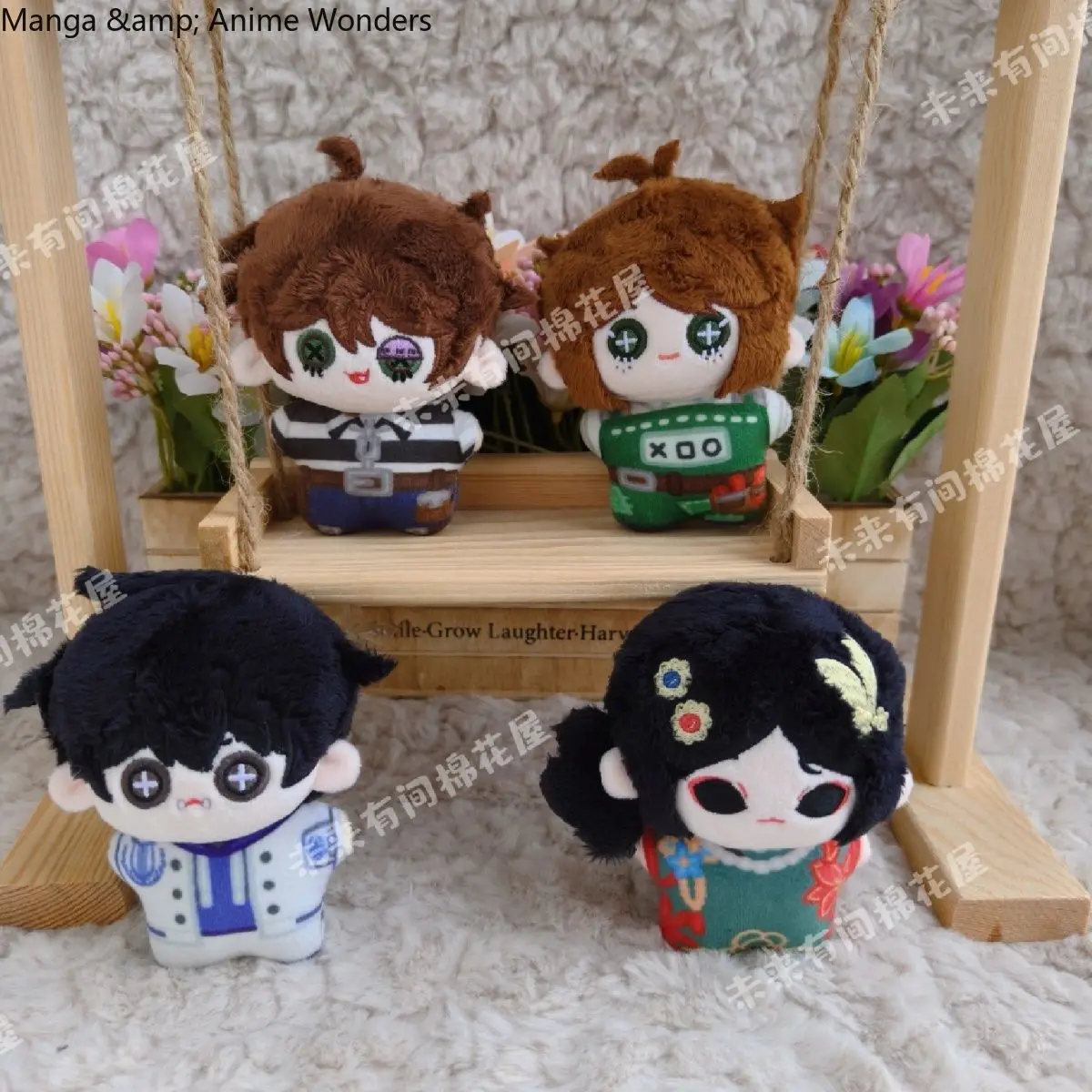 

Игра аниме идентичность VEmma Woods Luca Balsa мультяшная фигурка идол Nunu фигурки тела 10 см кулон брелок плюшевый подарок косплей