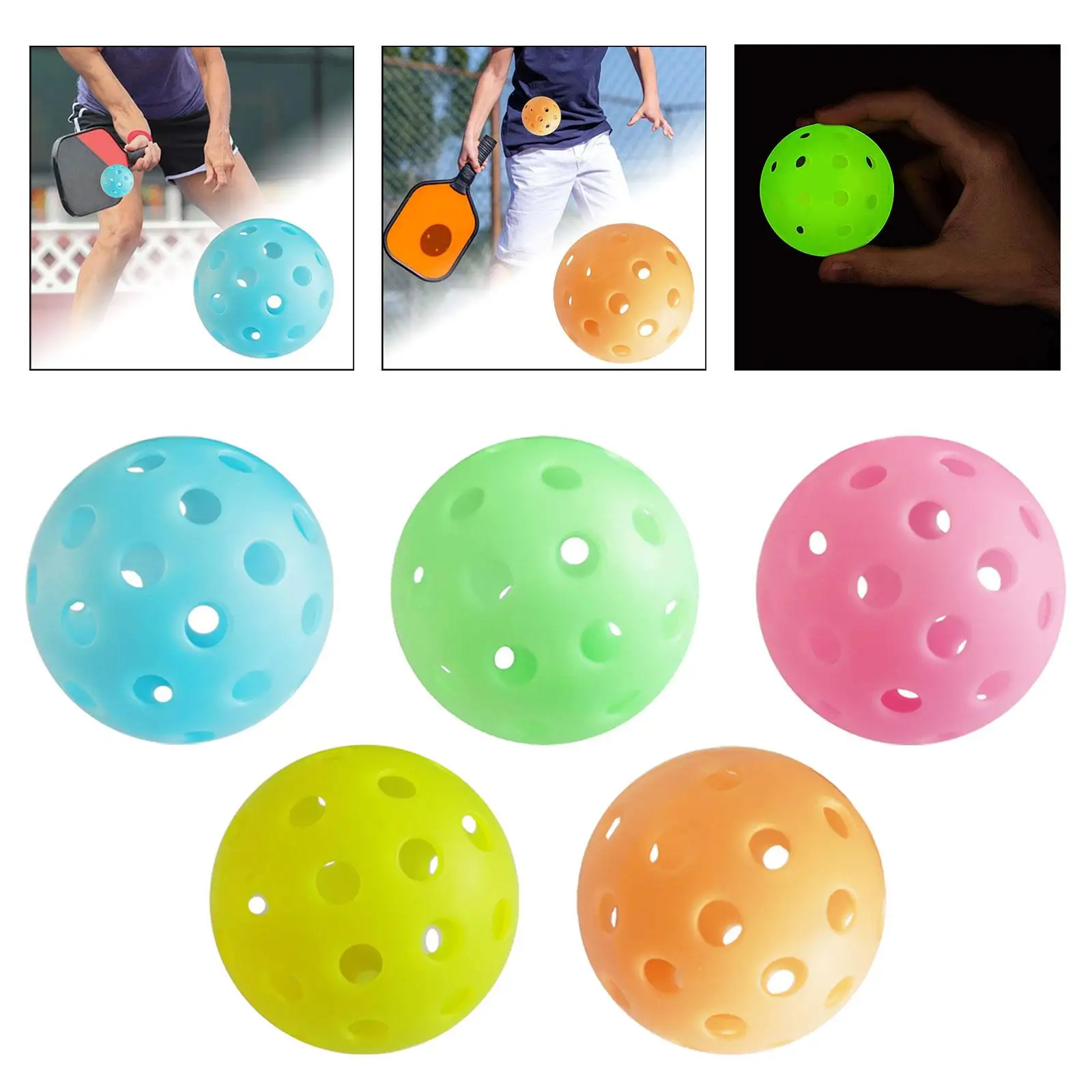 Pickleball Ball Pickleball accessoire voor oefentraining op buitenplaatsen