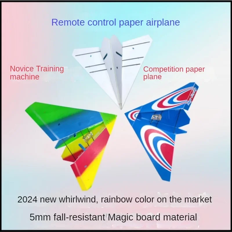 DIY Magic Board Paper para RC Plane, Aircraft Wingspan, Rainbow Delta Asa Planador, 1000mm