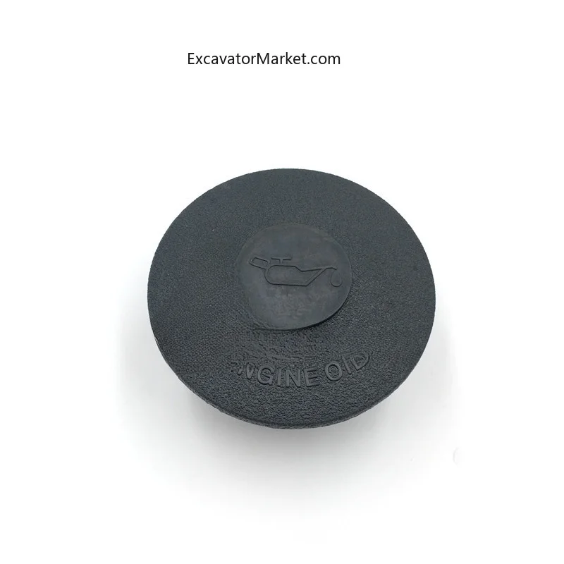 Excavator Spare For Caterpillar cat e200b 311 312 320b/c oil cap S6k engine oil cap rubber cap excavator accessories