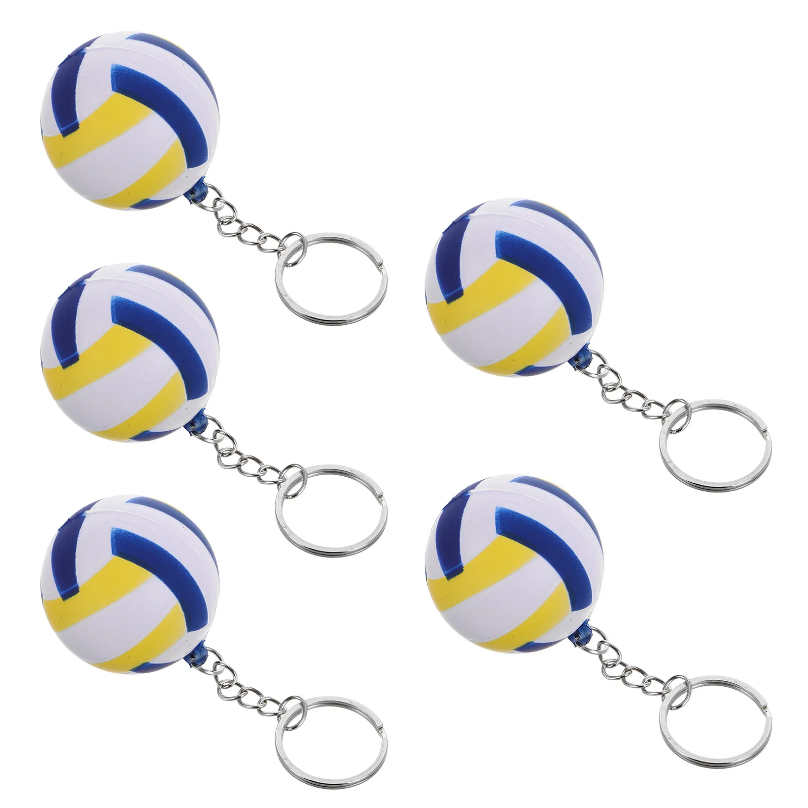 

Набор из 5 стильных брелоков с волейбольной тематикой для сумок, кошельков, ключей от машины – подарок для спортивных фанатов, оригинальный сувенир, аксессуар для волейбольной вечеринки