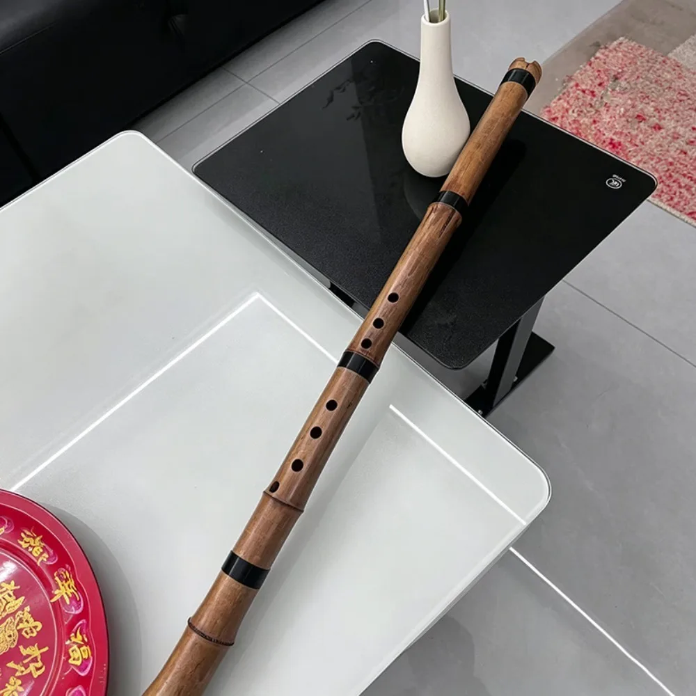 8 Hole Bamboo Flute Hand-made Professional Performance G/F/E/bE/D/C/A Key Bamboo Flutes Beginner Practice Woodwind Instruments