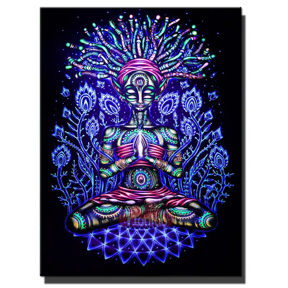 Full Diamond Embroidery Abstract Art Religious Mandala 5D Diamond Painting Mosaic Handmade Cross Stitch Diy Home Decor Poster