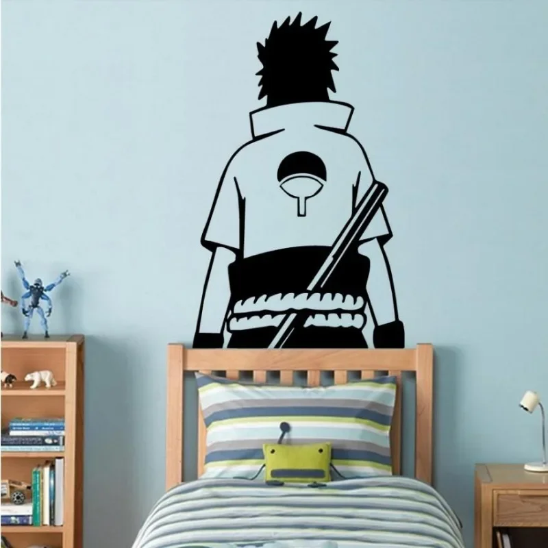 Naruto Wall Stickers for Kids Bedroom Anime Room Decor Wallpapers Decoration Chambre Child Student Home Decoration Stickers Gift