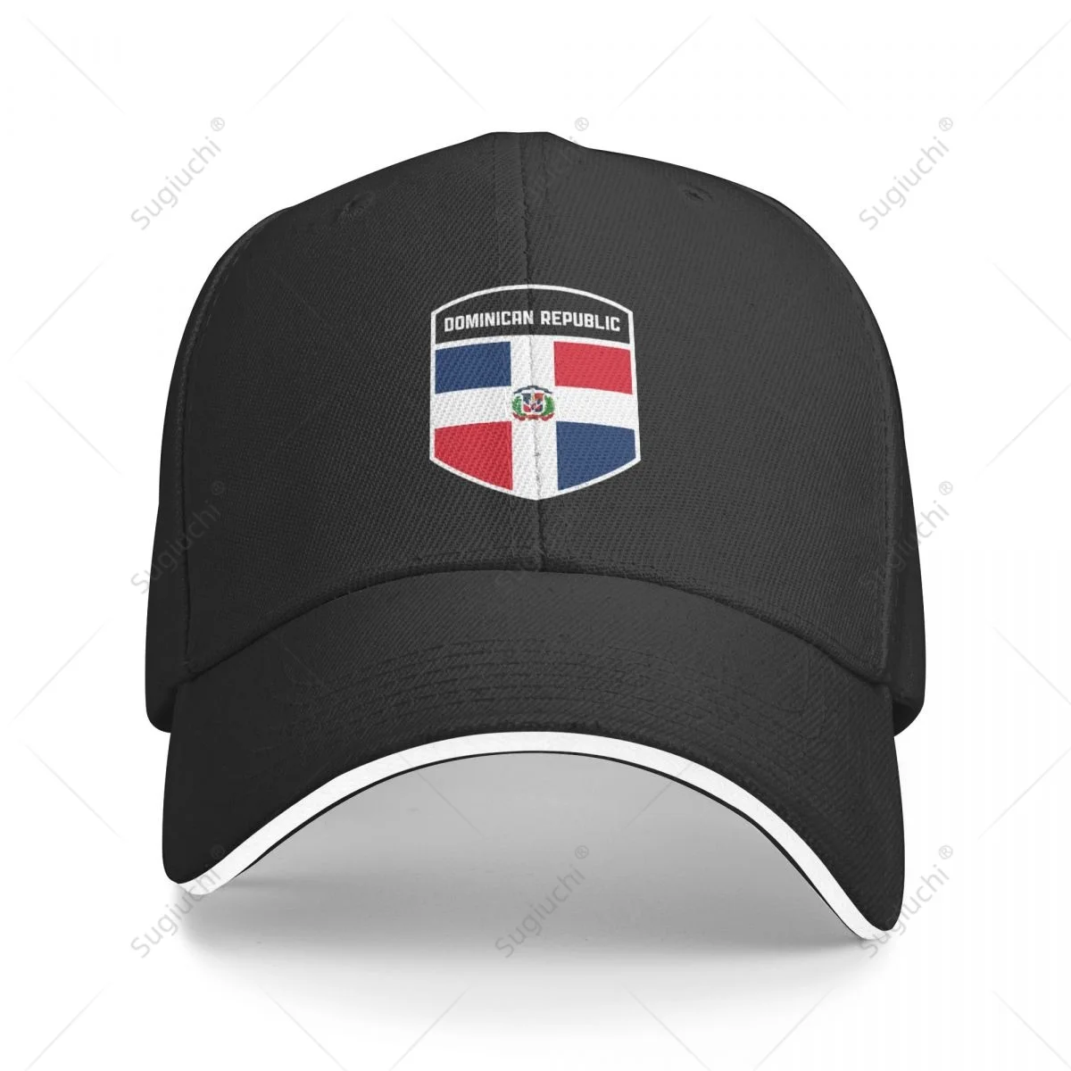 Multifunction Dominican Republic Flag Shield Sandwich Baseball Cap Men Sports Casual Caps Golf Hat Fishing Outdoors