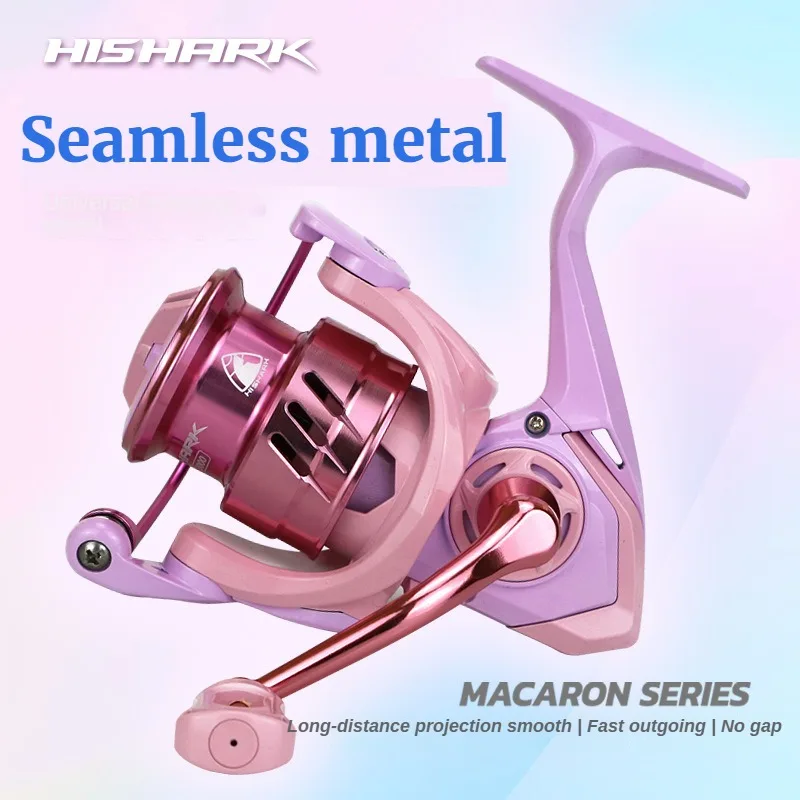 Shark Fishing Spinning Reel, Made Easy with the Black CiXi, Stunning Macaron Pink