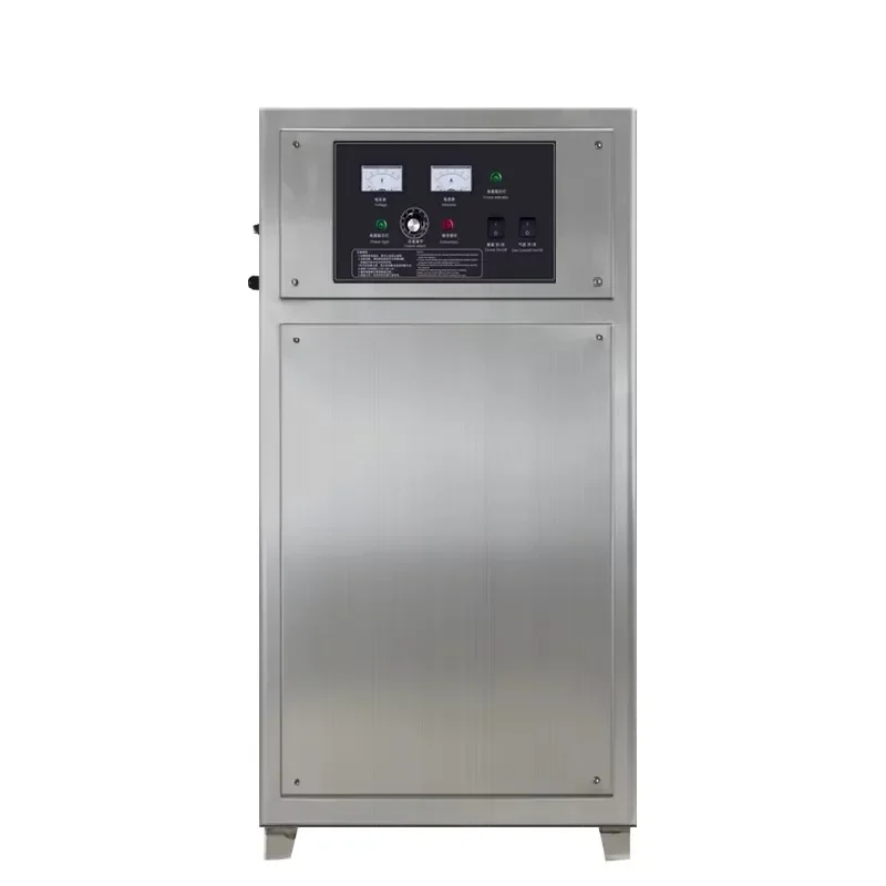 High Quality 60g/h Ozone Generator Adjustable Concentration Air Source Water Purifier Odor Remover with 220V Pump Motor Home Use