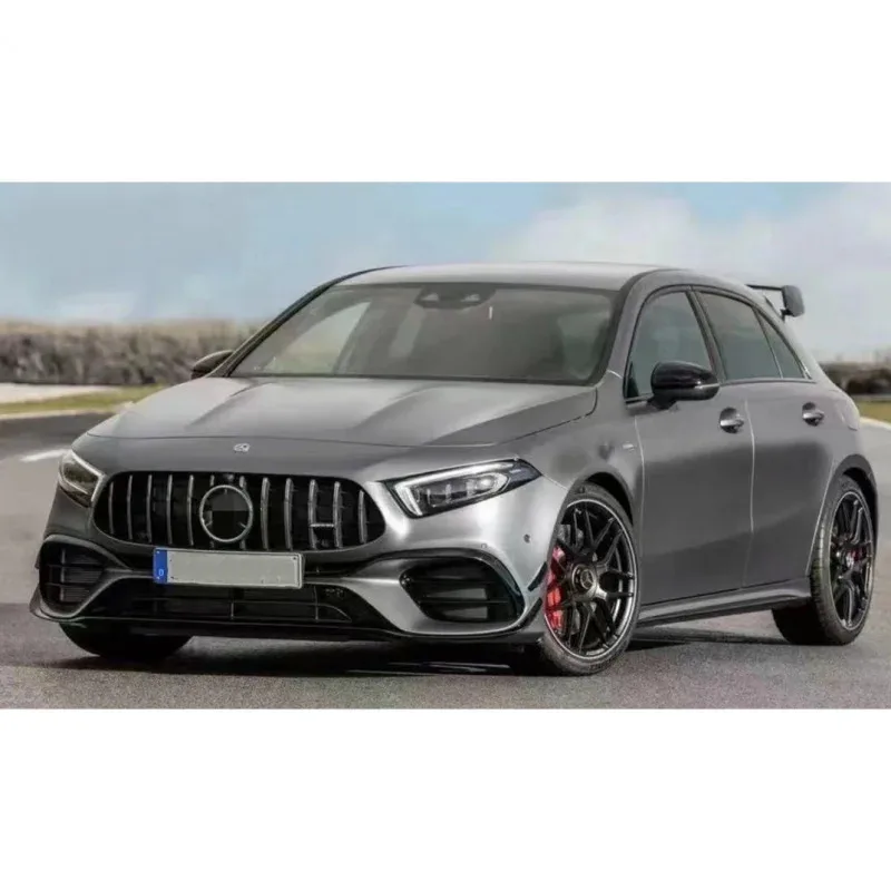 For Mercedes Benz A Class W177 2019-2021 A45 AMG Style Body Kit Front Bumper Assembly Grille R Suitable High Quality