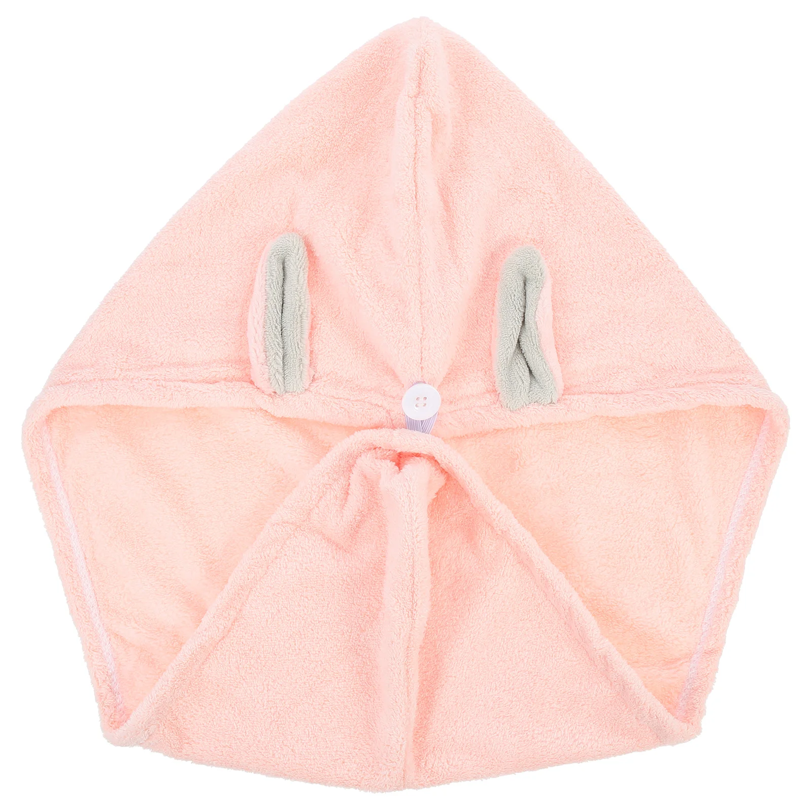 

Coral Fleece Quick Dry Hair Towel Wrap Moisture Absorbing Bath Towel Hat Bunny Ears Drying Cap Soft Durable Hair Care