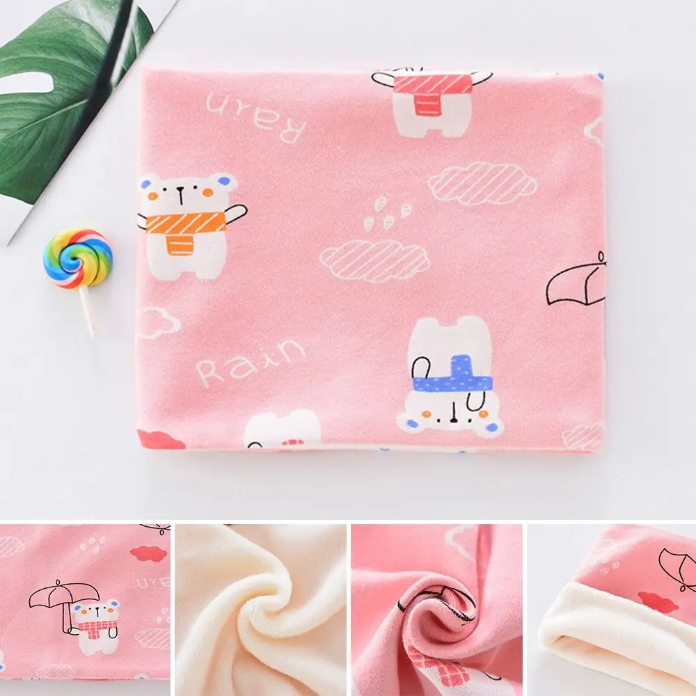 0-16 Years Old Winter Winter Scarf Fleece-lined Warm Children Neck Warmer Soft Elastic Knitted Scarves for Boys Girls